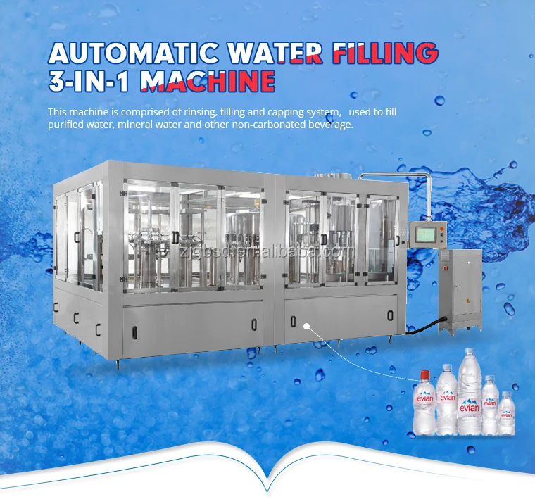 Low Cost Automatic Mineral Water Machine For Small Industries Buy