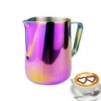 

600ml Custom Coated Barista 304 Stainless Steel Latte Coffee Milk Frothing Pitcher