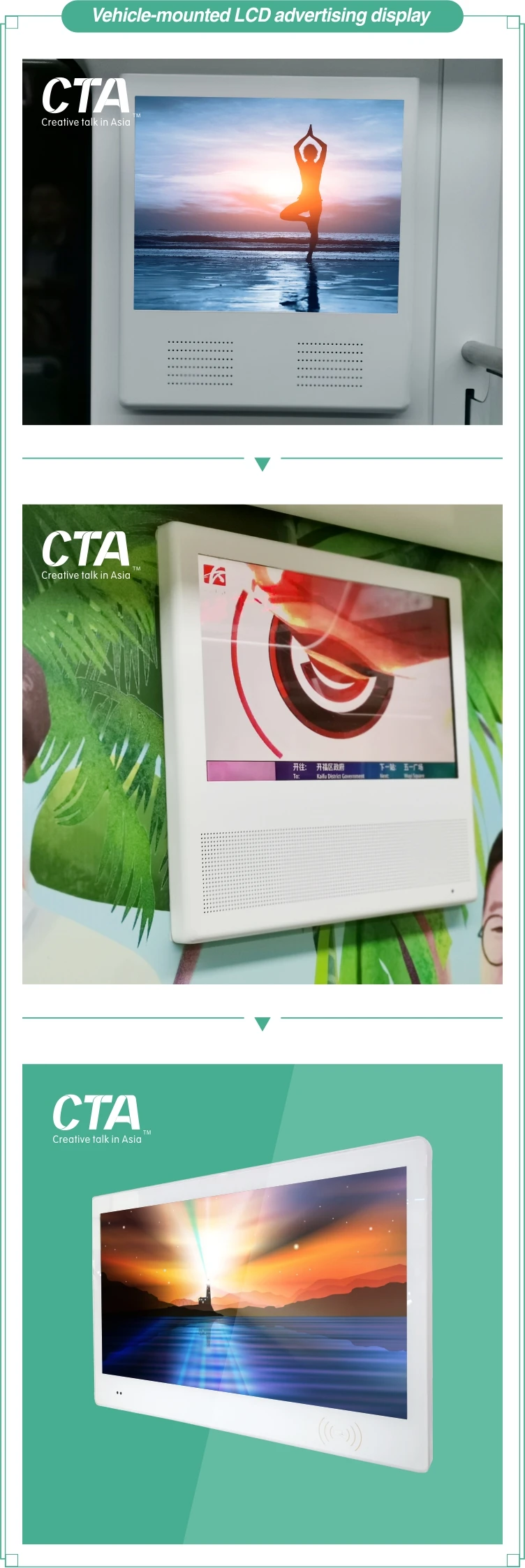 Vehicle-mounted LCD 13