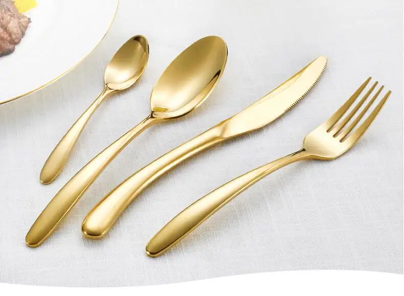 Golden Wedding Products Silver Spoon,Bulk Metal Forks,Stainless Steel