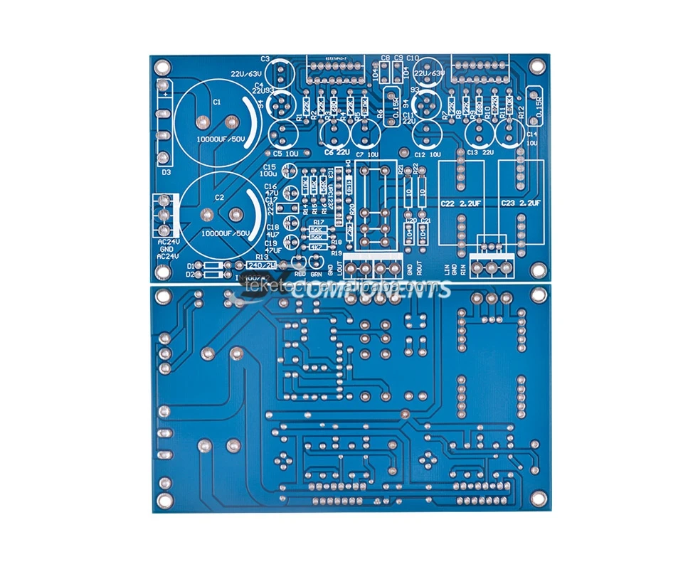 Tda7294 Audio Amplifier Board 70w*2 Two Channel Speaker Protection