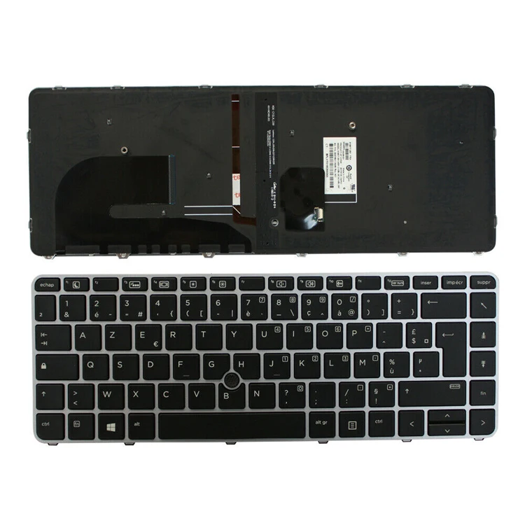 

HK-HHT New French keyboard for HP Elitebook 840 G3 848 G3 745 G3 backlight laptop keyboard