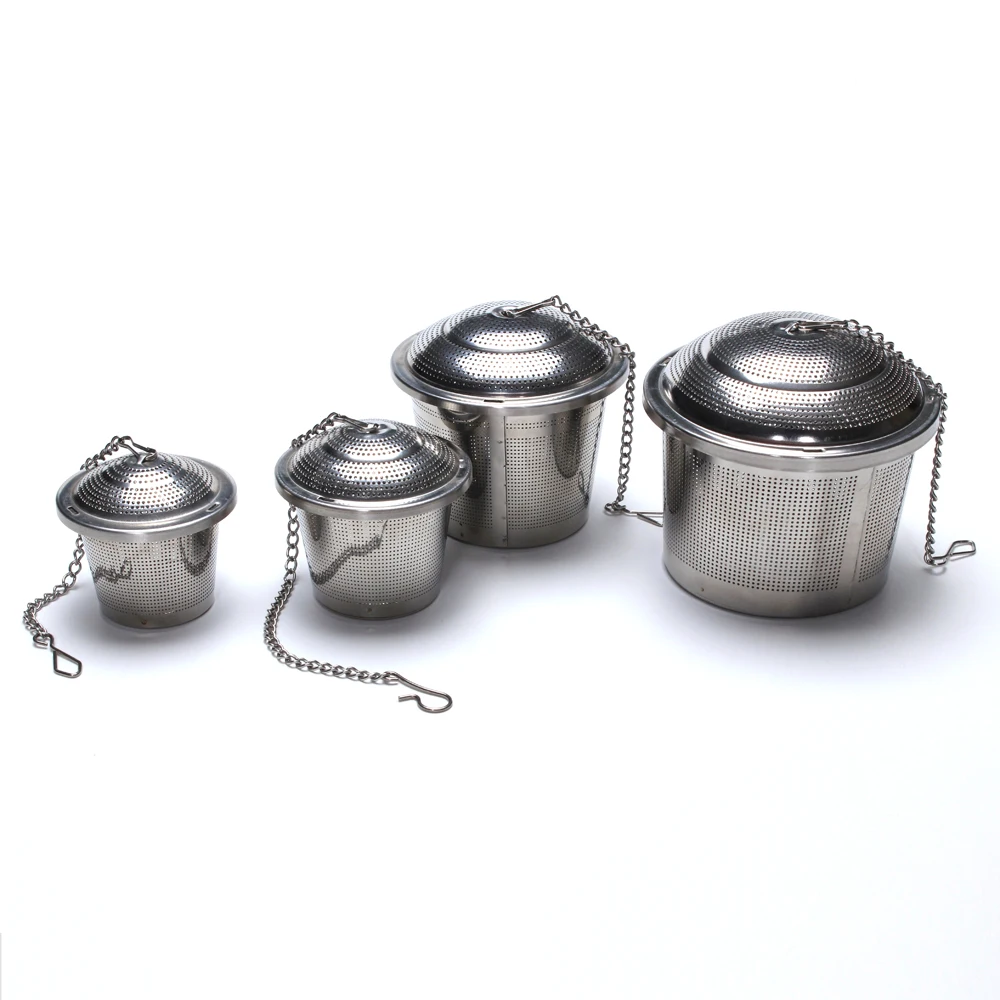 

Loose Leaf Tea Infuser Ultra Fine Stainless Steel Strainer & Steeper for a Superior Brewing Experience