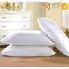 New Arrival soft polyester or cotton fabric polyester filling size custom cheap wholesale hotel polyester pillow
