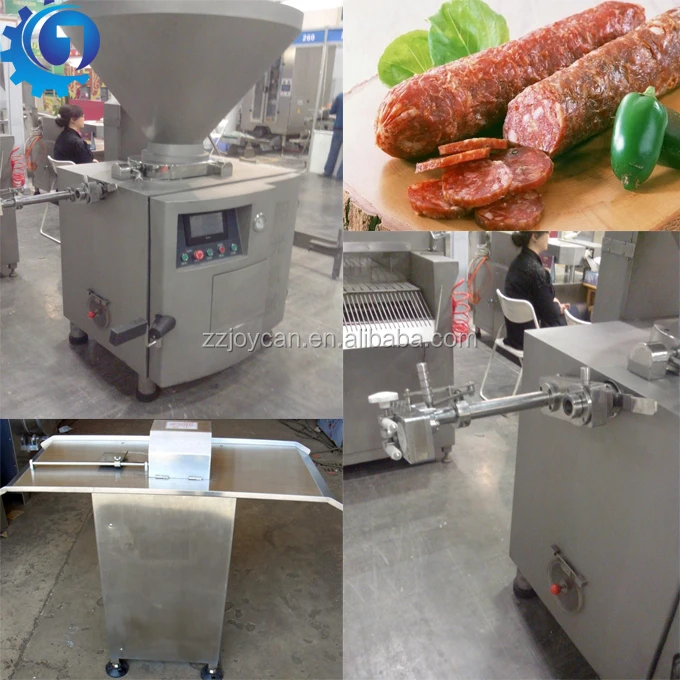 Industrial Chorizo Sausage Sealing Machine Sausage Casing Making