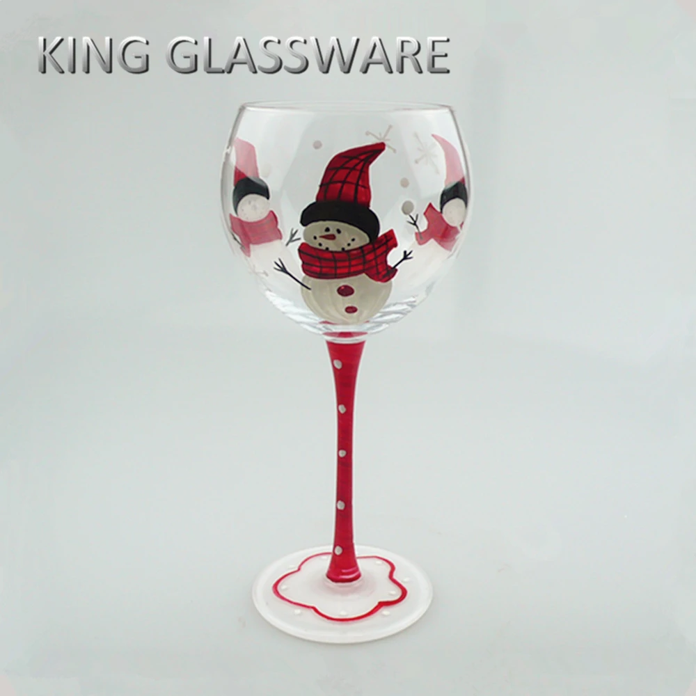 Handmade Wholesale Hand Painted Colored Christmas Gift Glassware Buy