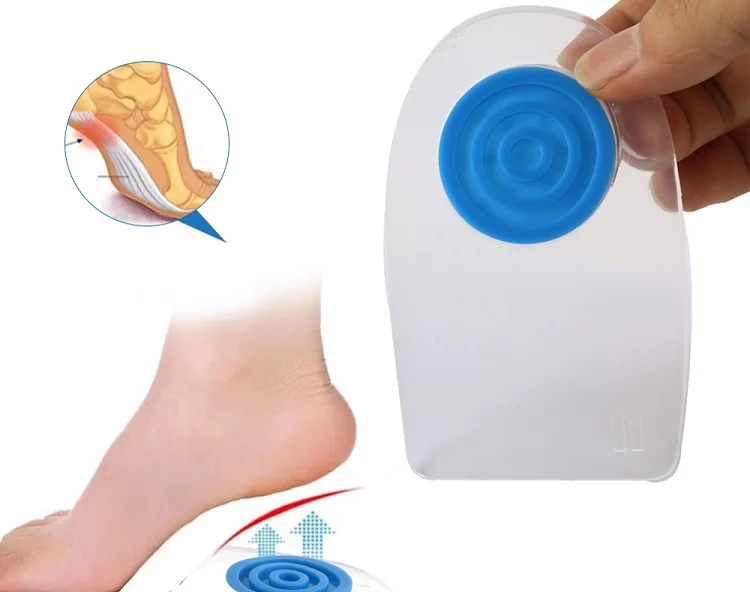 Soft Silicone Heel Pad For Pain Relief Of Heel Medical Grade Low Price