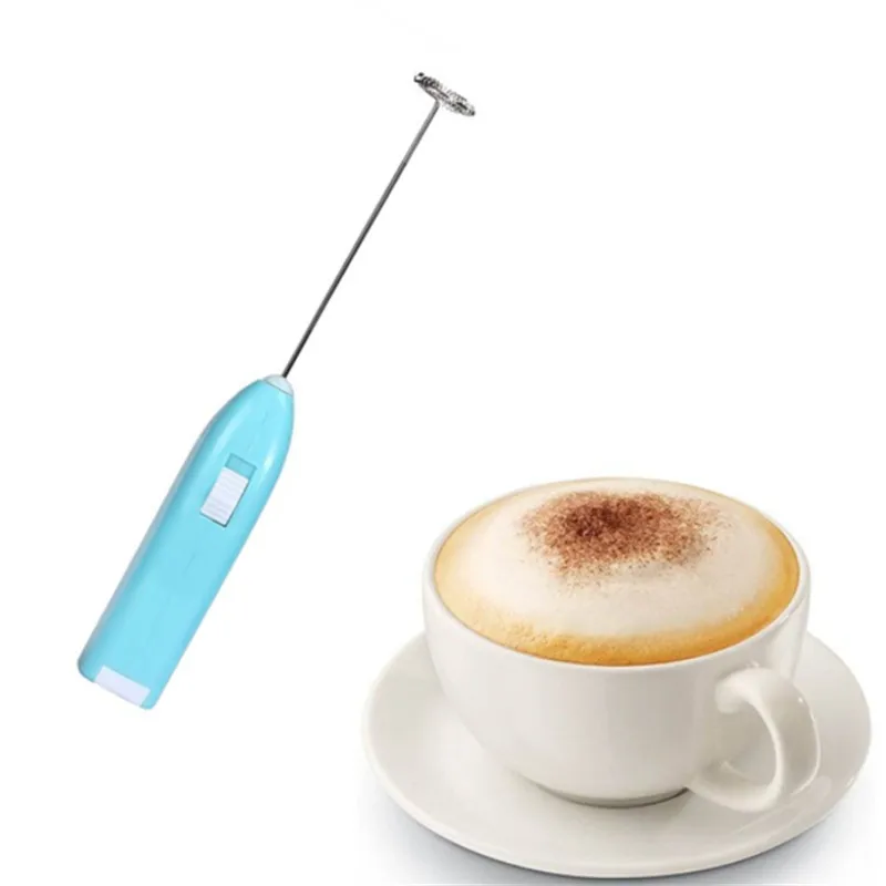 Drinks Milk Frother Foamer Whisk Mixer Stirrer Egg Beater Electric Mini Handle Cooking Tools NEW 2018 Fashion Hot