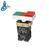 wenzhou factory double-head red green led push button switch metal push button switch 10a LAY5-BW8465