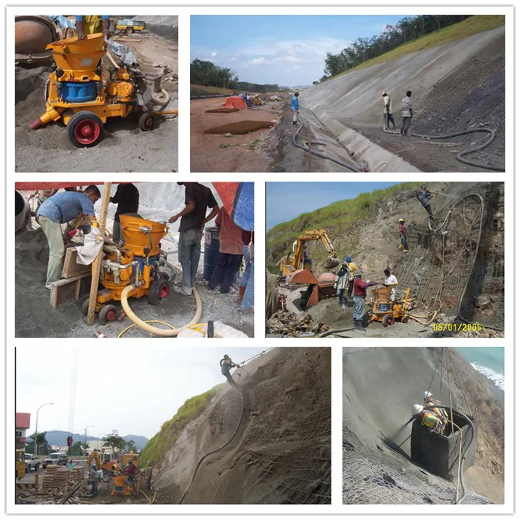Dry Shotcrete Gunite Machine