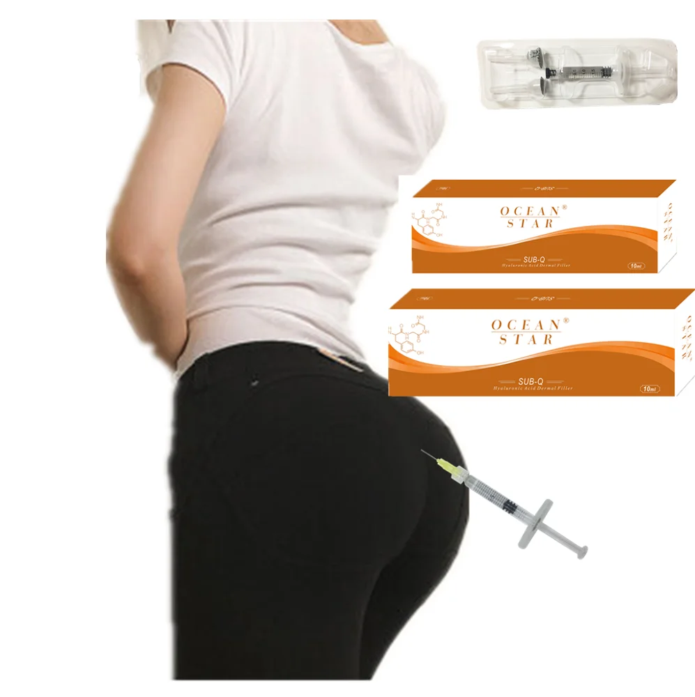 

super hyaluronic acid injections 20 ml for buttocks dermal filler