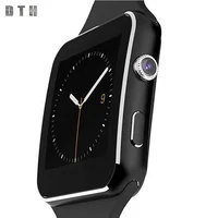 

Factory gps smartwatch X6 phone android smart phone watch kids Anti-lost Camera SIM card waterproof smart watch