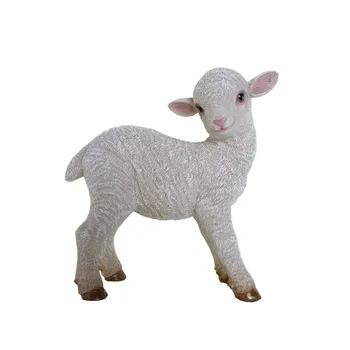 full size resin garden sheep