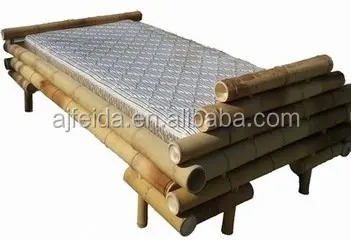 
carbonized bamboo bed 