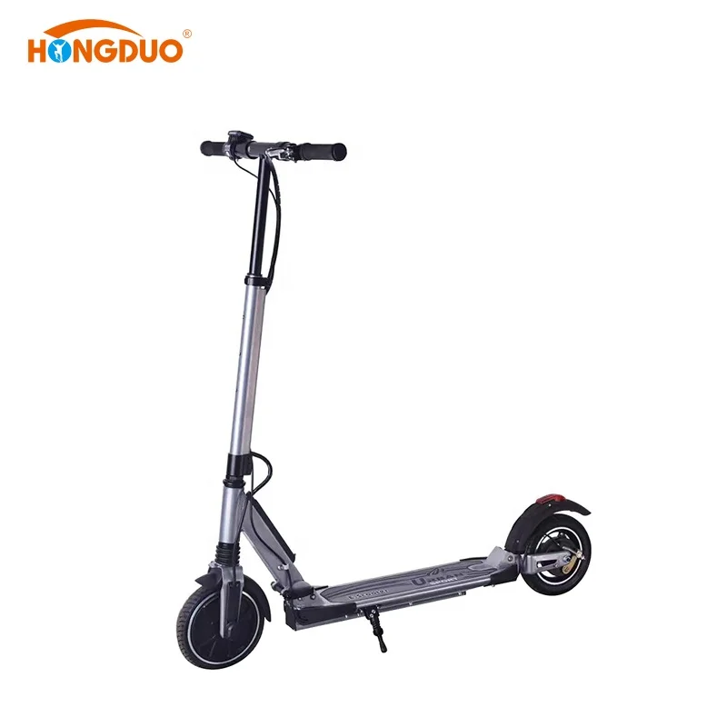 

36V/48V Adult stand up foldable electric scooter with 2 big wheel, Orange/sliver