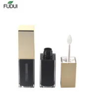 3.5ml Clear White Makeup Lip Gloss Container With Lipstick Shaped