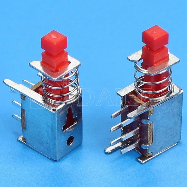 On On 6pin Electronic Pcb Mount Push Button Switch Buy Pcb Mount Push