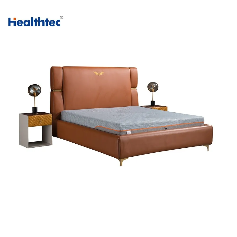 Modern Latest Indian Furniture Upholstered Bed King Size ...