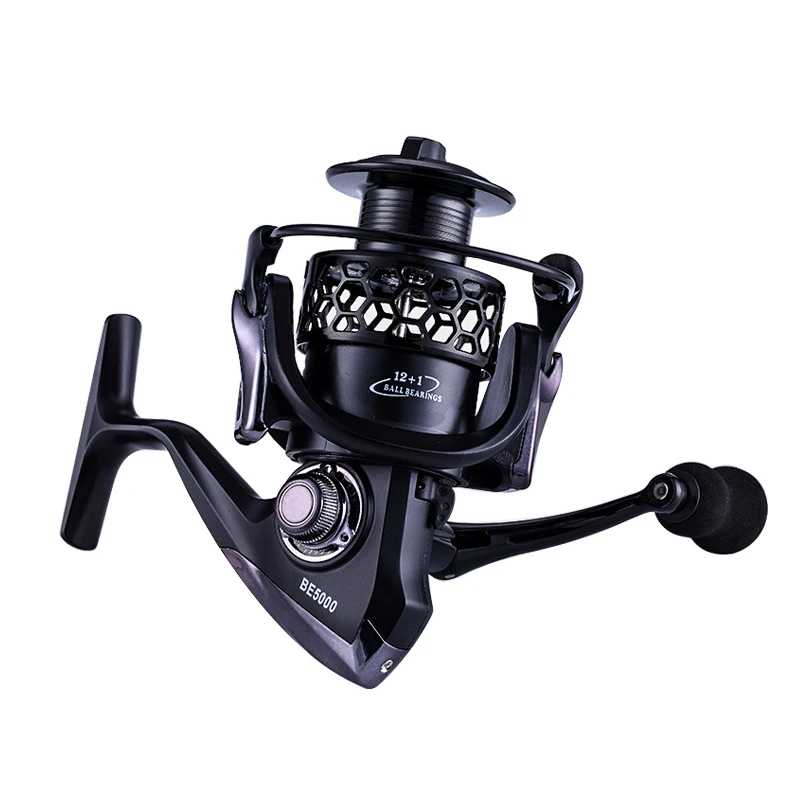 FJORD Best 2000size 12+1BB CNC Handle Fishing Spinning Reel With Faveolate Spool, Same as picture or customized