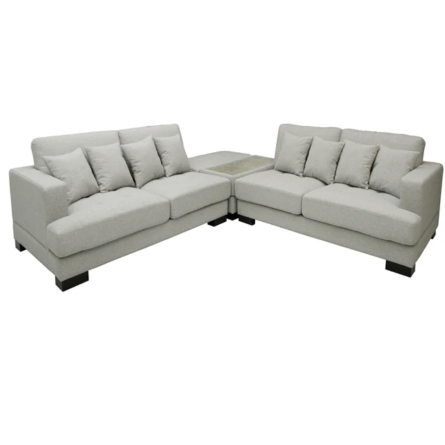 L Shape Sofa Set With Storage Baci Living Room