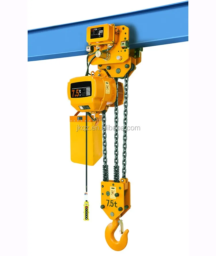 Hoist 7.5 Ton Low Headroom Electric Chain Hoist - Buy New Constuction ...