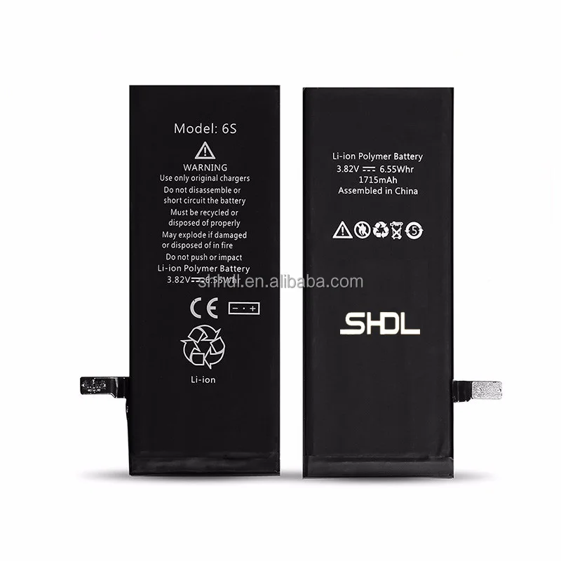 Original Phone Battery for iPhone 7 Zero Cycle Replacement Mobile Batteries for iPhone 4/5/6/7/8/X