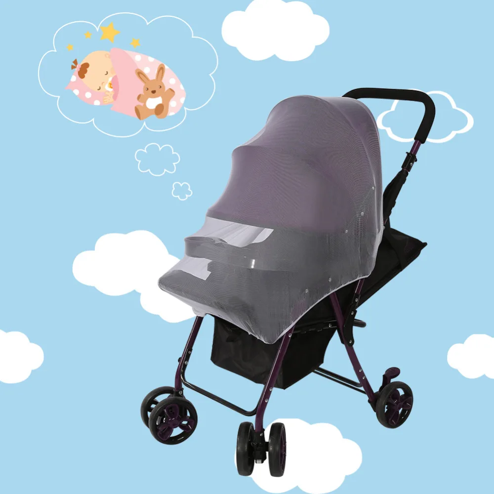 Infants Baby Stroller Pushchair Mosquito Insect Net Safe Mesh