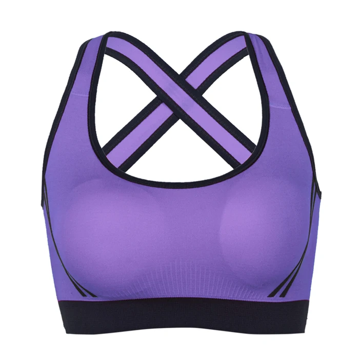 Various Colors Sport Bra For Women Gym Running Yoga Sport Bra Girl Underwear Polyester Spandex