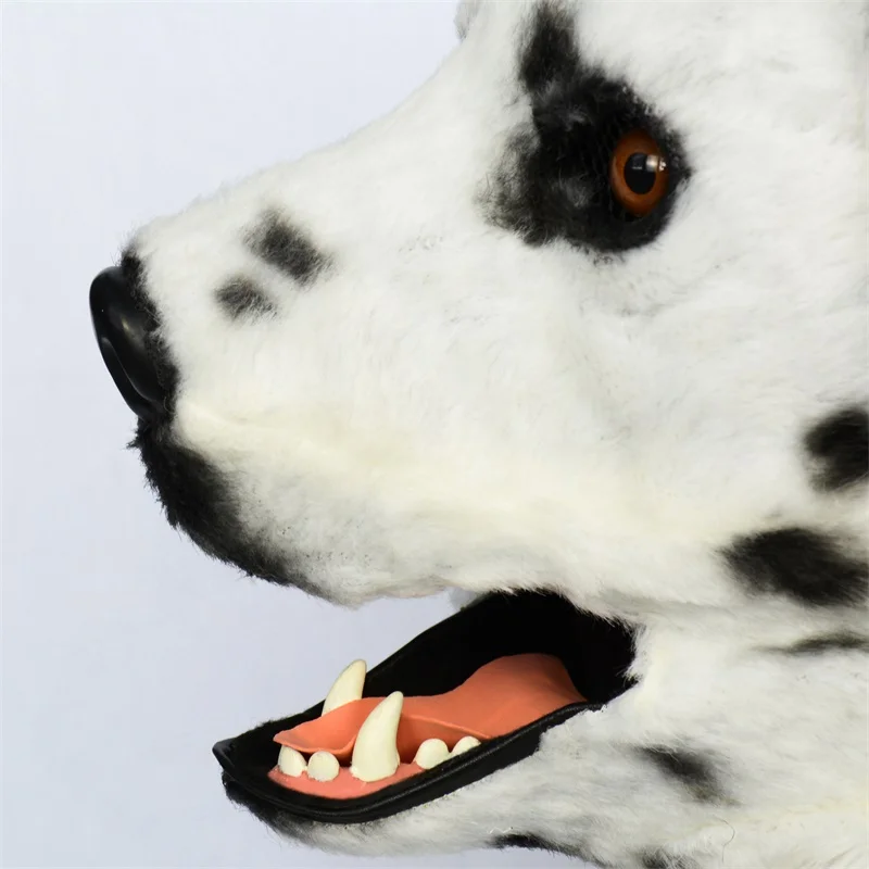 Real Animal Masks Furry Dog Mask Plush Halloween Masks Buy Dog Mask,Animal Fur Mask,Real