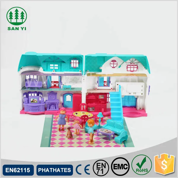 Miniatures Furniture Plastic Doll House Buy Doll House,Plastic Doll