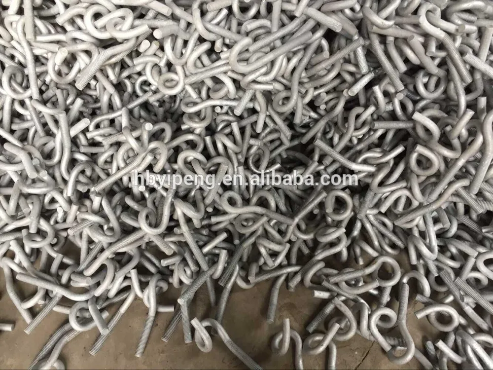 Écrous à œil Galvanisés 10 Pièces - Tailles 5/16" Et 3/8"-16, Charge 1250 Lb, Pour Levage