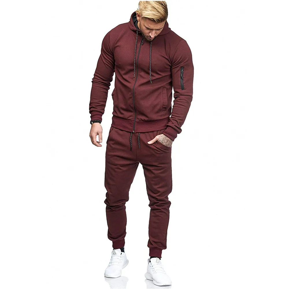 

2019 sport arm zip mens jogging suits wholesale Custom track suit for men, As picture or as u want