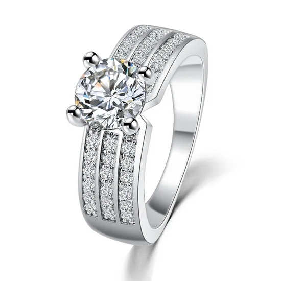 

Cheap beautiful wedding alloy with dismond wedding rings
