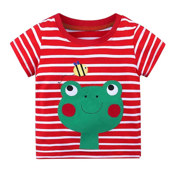 

China children clothes boys girls summer t-shirt kids wholesale