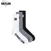Raylon-0760 logo socks custom stitched sock custom logo socks