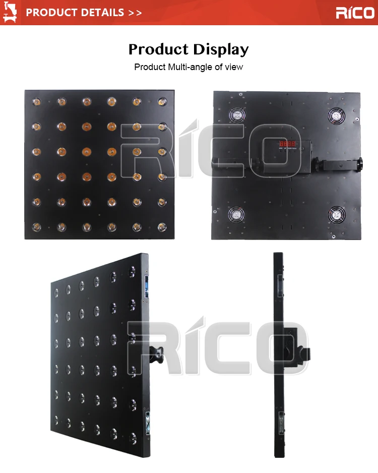 36*3 led matrix light
