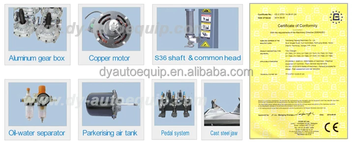 DY-T800  auto tyre changers from china