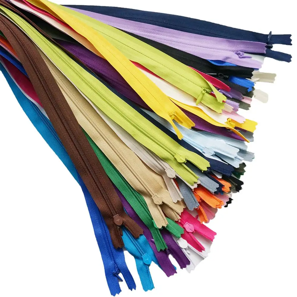 

Wholesale Nylon Invisible Zippers for Tailor Sewer Sewing Craft Crafter's Special 20 Inch 20 Colors, Mixed color