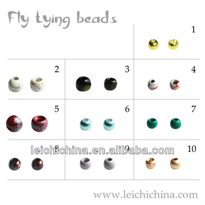New color tungsten beads
