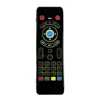 T16 2.4g wireless fly mouse Touch Screen backlit qwerty keyboard air mouse for Android Box combos learning remote control