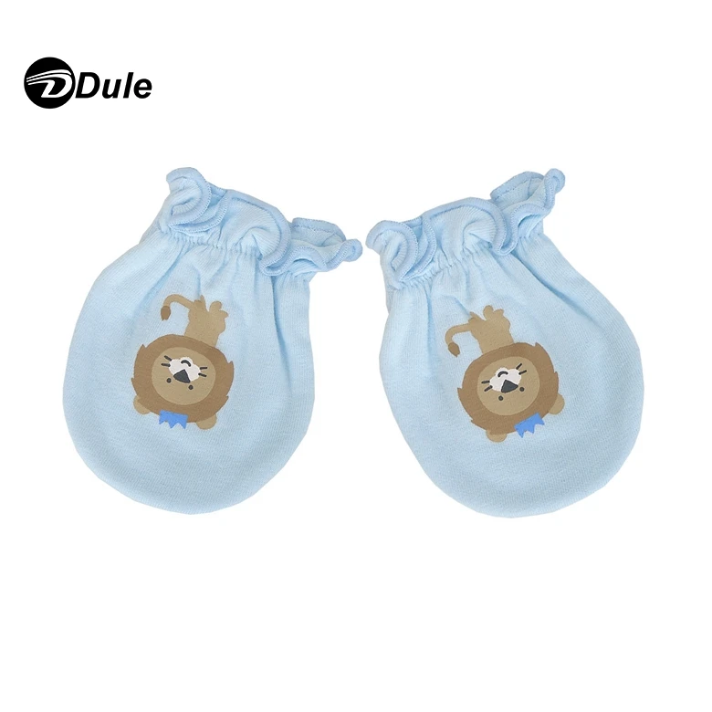
201903 Newborn Baby Mittens Newborn Eco Friendly Organic Cotton Winter Baby Mitten Gloves and socks set 