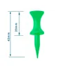 43mm Plastic Step Down Golf Tees Graduated Castle Tee Height Control