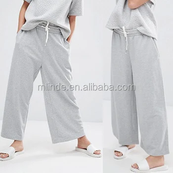 wide leg sweatpants womens