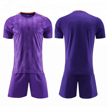 Sublimation Purple Football Sports Wear 