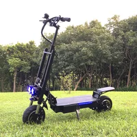 

New Arrival 11inch 2 Motors 5600W Dual Motors Electric Scooter with seat for Adults