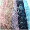 Fashion show style new lace designs multi - color embroidery guipure lace fabric