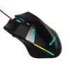 unique design and latest computer mouse custom logo gaming 6D mouse with RGB 7 color breath light