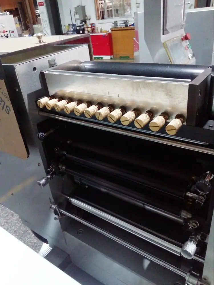 
FK300 big cylinder intermittent semi rotary sticker label letterpress printing machine 