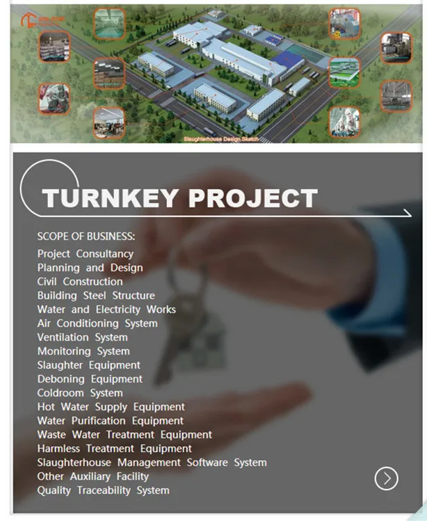Poultry slaughtering equipment poultry slaughtering machinery for slaughterhouses