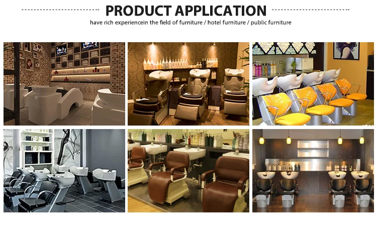 newest popular professional lay down washing salon shampoo chair